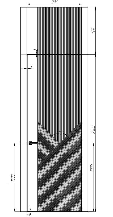 эскиз 115 с фальшпанелью