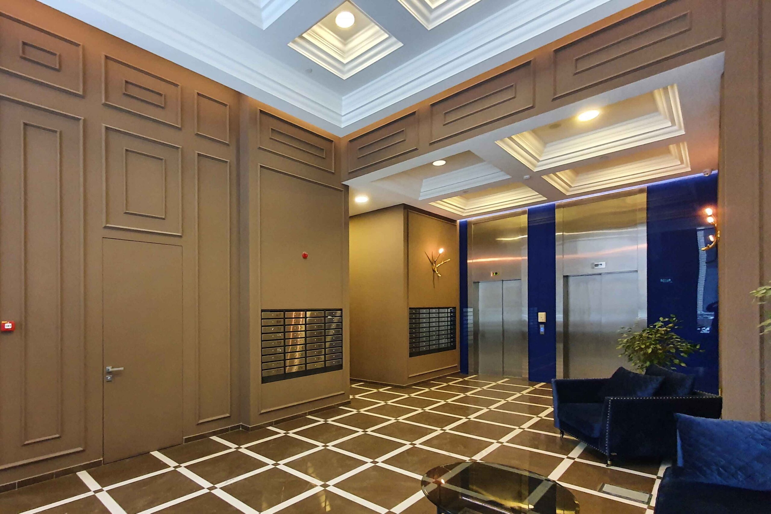 Скрытые двери под покраску