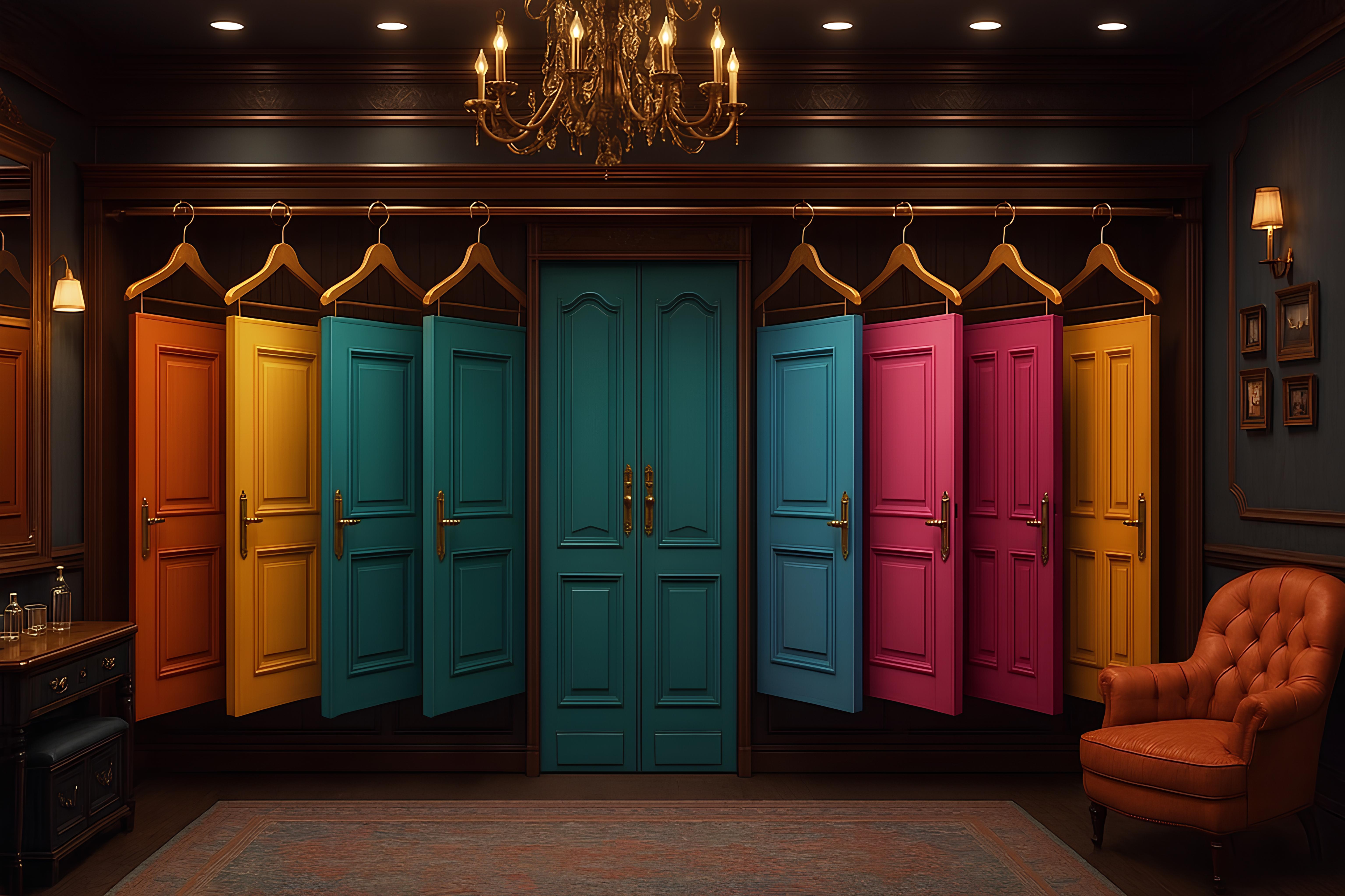 Примерка дверей OFRAM